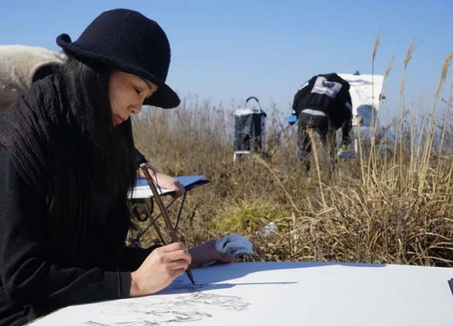 文艺创作 浙江省美术家来北仑采风写生 文艺创作